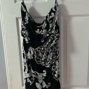 WHBM Sz L strapless dress